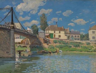 Il ponte a Villeneuve-la-Garenne