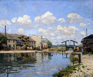 Il Canal Saint-Martin, Parigi