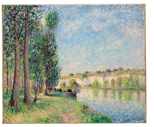 Il Loing a Moret, 1885