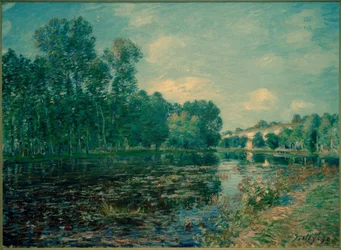 Curva del Loing in estate