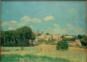 Vista di Marly-le-Roi, effetto del sole