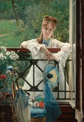 Il nastro blu, ca 1894