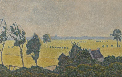 Paesaggio a Seneffe, 1890 circa (olio su tela)