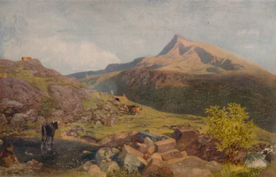 Tra le Colline Gallesi, XIX secolo, 1935
