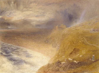Castello di Harlech, 1857