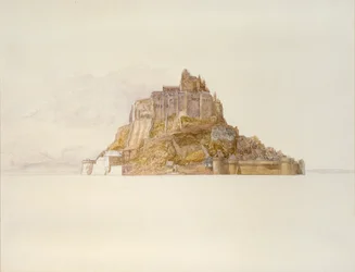 Mont St Michel dalle sabbie