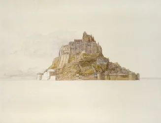Mont St Michel dalle sabbie