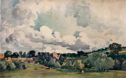 Castello di Ludlow, c1880