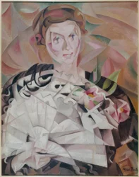 Gioco del ventaglio o donna con ventaglio