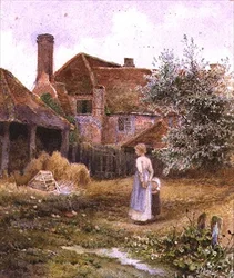 Il cortile della fattoria