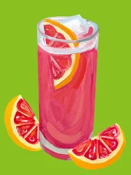 Cocktail al pompelmo rosa