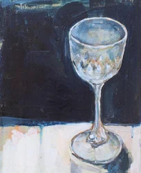 Elegante bicchiere da vino