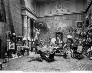 Studio del pittore fiorentino Eduardo Gelli, in Via Marsilio Ficino 10, Firenze