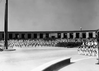 Villa Rosa Maltoni Mussolini: giovani studenti in allenamento