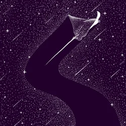 Aquila di mare cosmica