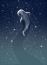 Squalo balena cosmico