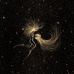 Subacqueo e medusa (sfumatura turchese)