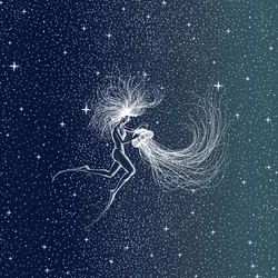 Dea cosmica eterea