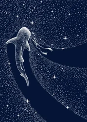 Il viaggio cosmico dello squalo balena