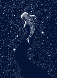 Il viaggio cosmico dello squalo balena