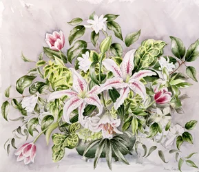 Natura morta con gigli, 1996