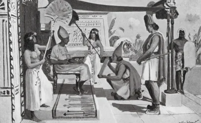 Ramesse II riceve una copia del suo trattato con gli Ittiti