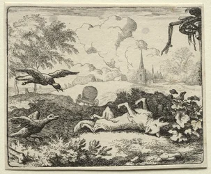 Reynard la Volpe: Reynard finge di essere morto