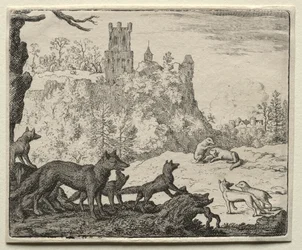 Reynard la volpe: Reynard e il tasso partono per la corte