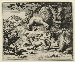Reynard la Volpe: Gli animali si lamentano del perdono di Reynard