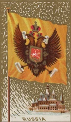 Russia, da Flags of All Nations, Serie 1 N9 per Allen & Ginter Cigarettes Brands
