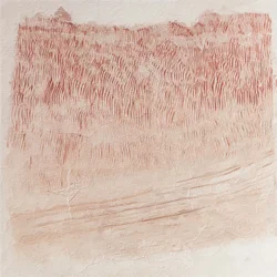 Paesaggio desertico astratto