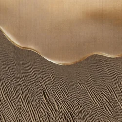 Flusso di sabbia dorata
