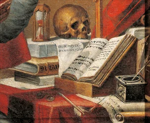 Manoscritti di San Girolamo: vulgata, attribuito ad Alonso Antonio Villamor (dettaglio)