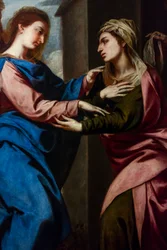 La Visitazione, 1655 circa (olio su tela)