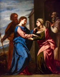 La Visitazione, 1655 circa (olio su tela)