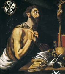 San Domenico penitente. 1621