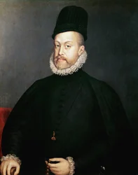 Ritratto di Filippo II, re di Spagna, dipinto, ca. 1580
