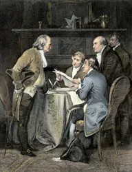 Redazione della Dichiarazione di Indipendenza nel 1776