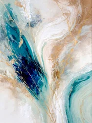 Marmo blu con venature dorate