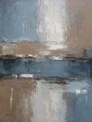 Paesaggio astratto e sereno