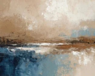 Paesaggio astratto e sereno