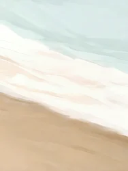 Morbide onde da spiaggia