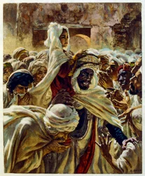 Illustrazione di Dinet da "Miraggi" Scene di vita araba. 1906. Mirages, Scenes De La Vie Arab è stato illustrato da Etienne Dinet con il commento di Silman Ben Ibrahim Bamer. Nasreddine Dinet, nato con il nome di Alphonse-Etienne Dinet (1861-1929), è stato