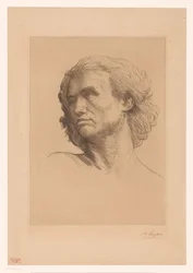 Testa di un uomo