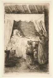 La veglia funebre (La Vieille Mortuaire)