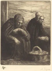 Venditrici di uova, 2ª tavola