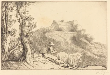 Fattoria su una collina