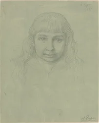 Testa di un bambino, 1893