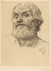 Testa di uomo (Tête d