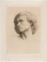 Testa di un uomo